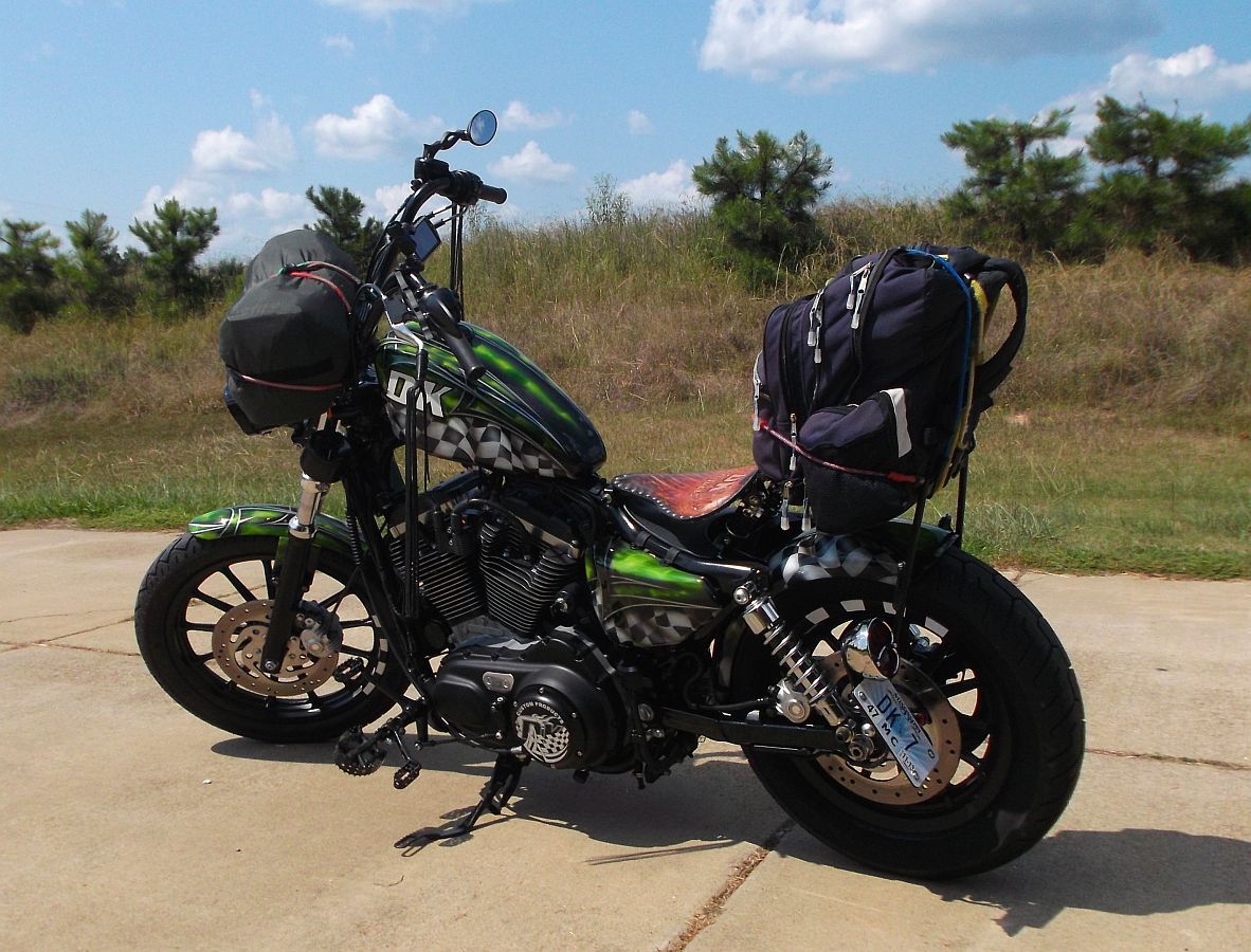 riding a sportster long distance